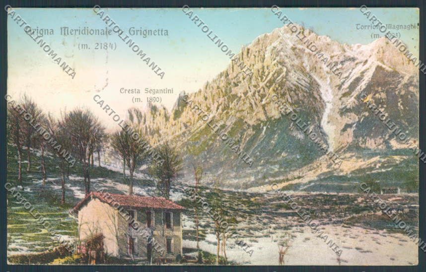 Lecco Grigna Rifugio STRAPPO cartolina LQ5023 – fronte