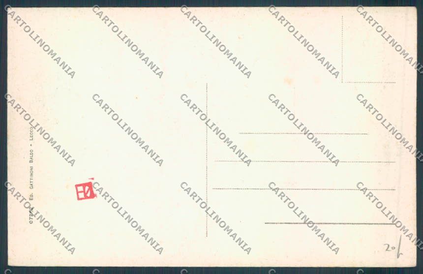 Lecco Grigna cartolina LQ5029 – retro