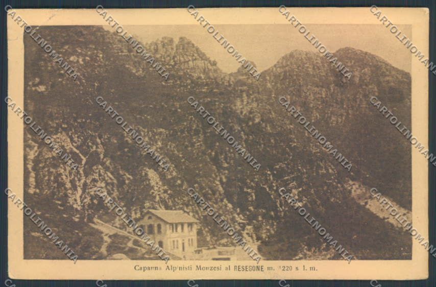 Lecco Monte Resegone Rifugio PIEGHINE cartolina LQ5049 – fronte