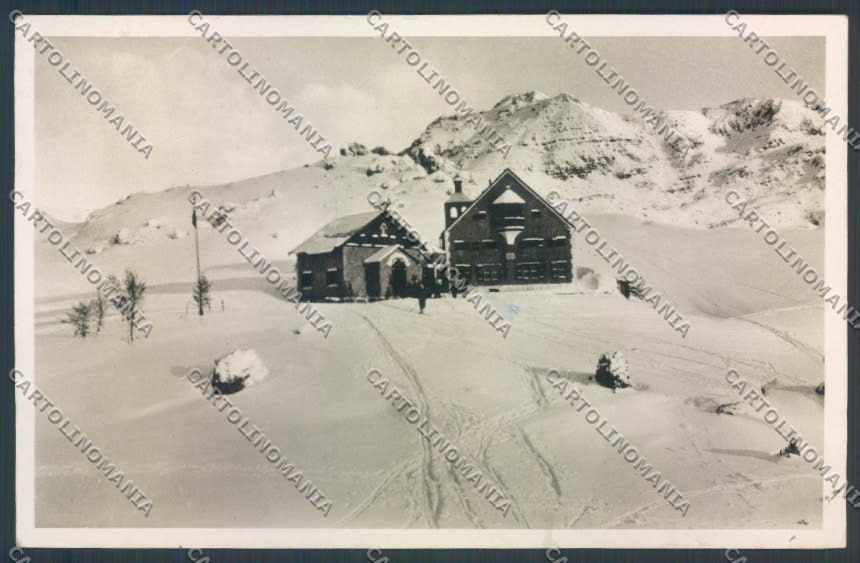 Lecco Moggio Artavaggio Nevicata Foto cartolina LQ5090 – fronte