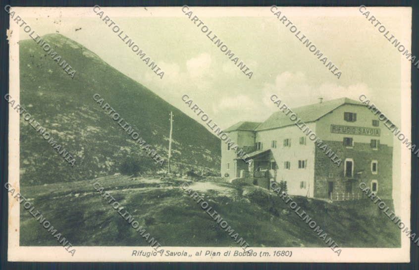 Lecco Moggio Piani di Bobbio Rifugio cartolina LQ5096 – fronte