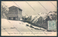 Lecco Campelli Rifugio CAI Nevicata cartolina LQ5106 – fronte