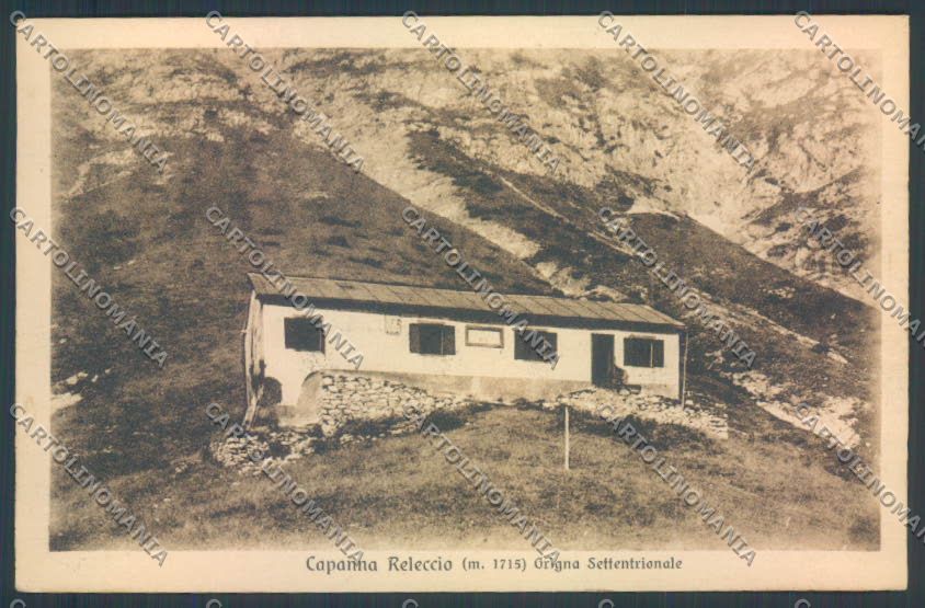 Lecco Grigna Rifugio CAI cartolina LQ5111 – fronte