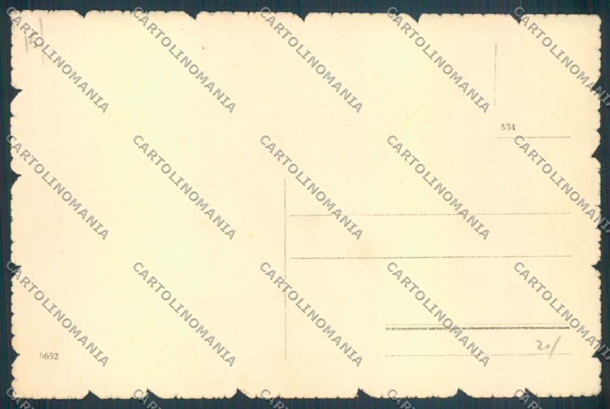 Lecco Monte Resegone Rifugio Nevicata cartolina LQ5119 – retro