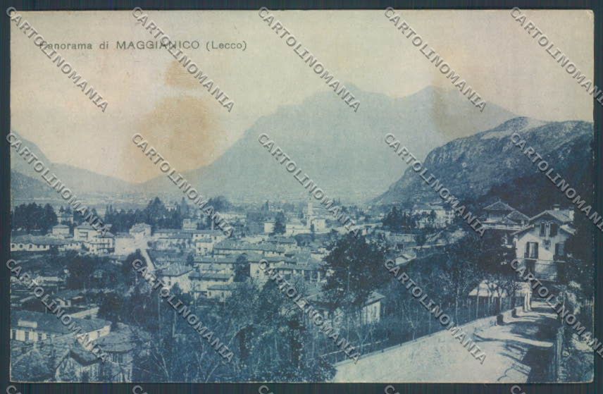 Lecco Maggianico MACCHIA cartolina LQ5123 – fronte