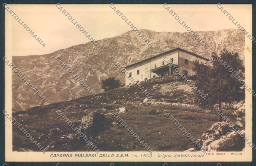 Lecco Grigna Rifugio cartolina LQ5125 – fronte