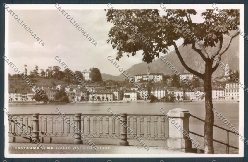 Lecco Malgrate Foto cartolina LQ5127 – fronte