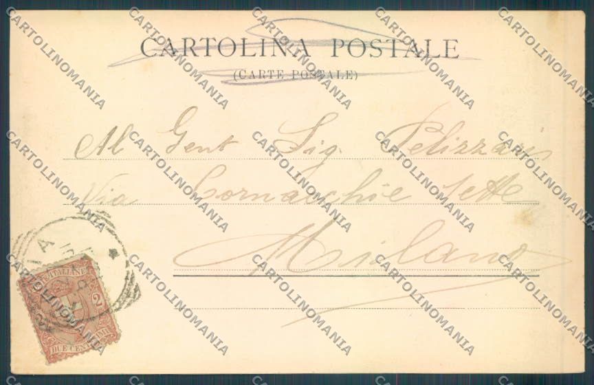 Pavia Città cartolina LQ5139 – retro