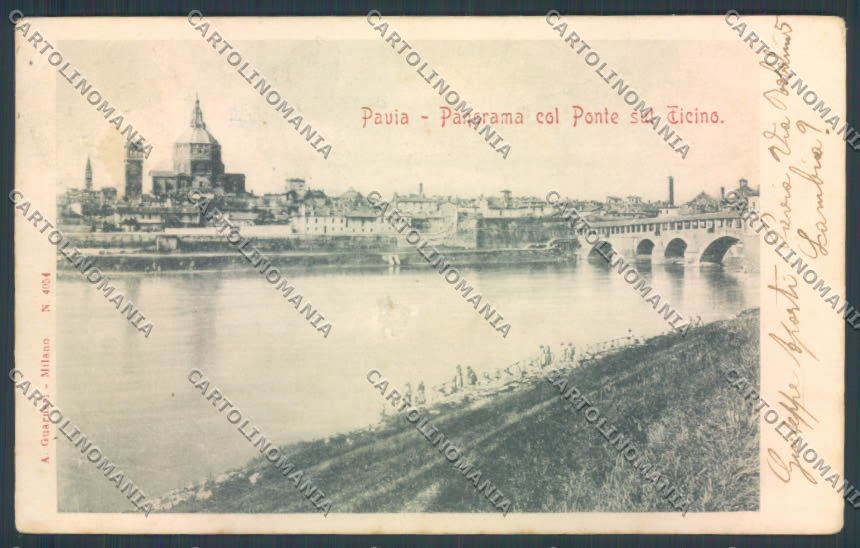 Pavia Città cartolina LQ5140 – fronte