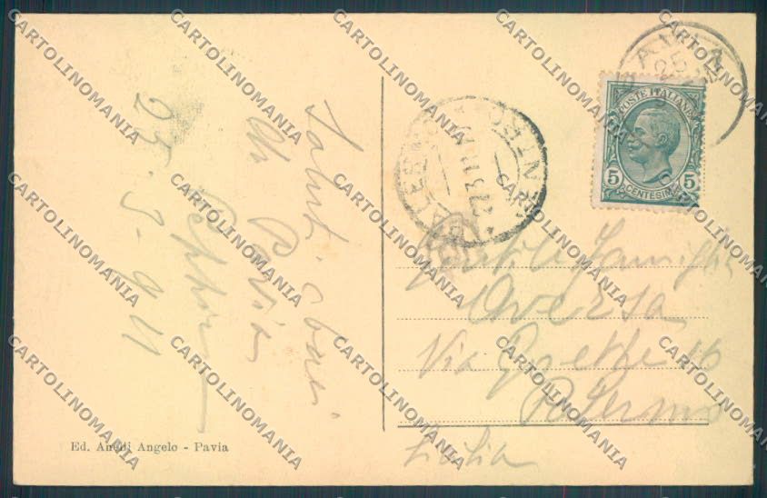Pavia Città cartolina LQ5147 – retro