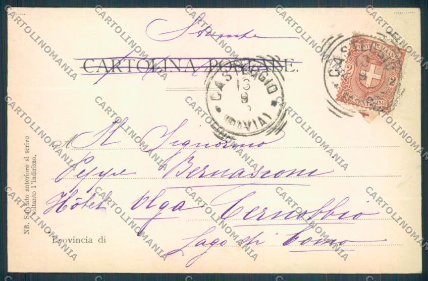 Pavia Città cartolina LQ5153 – retro