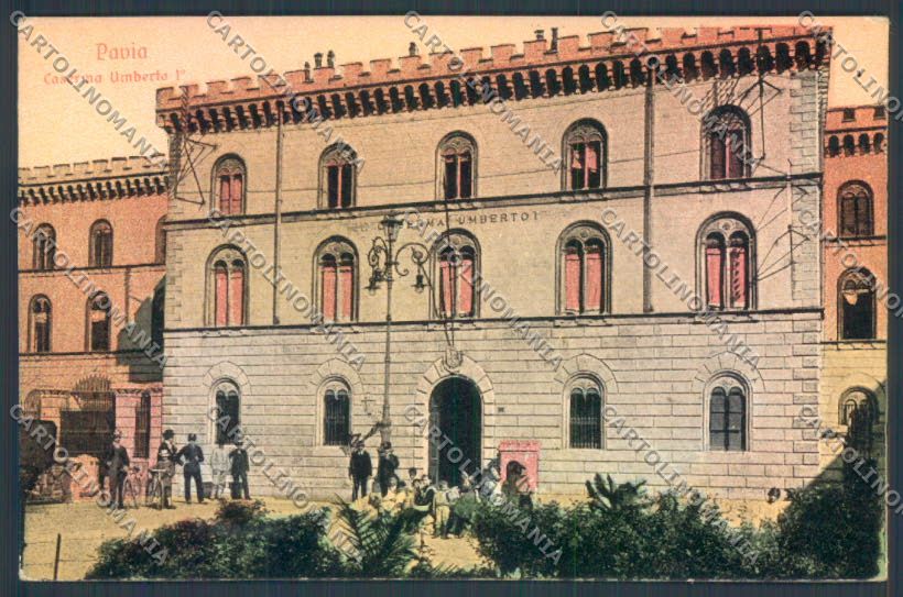Pavia Città Caserma cartolina LQ5163 – fronte