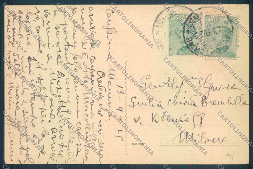 Pavia Salice Terme cartolina LQ5192 – retro