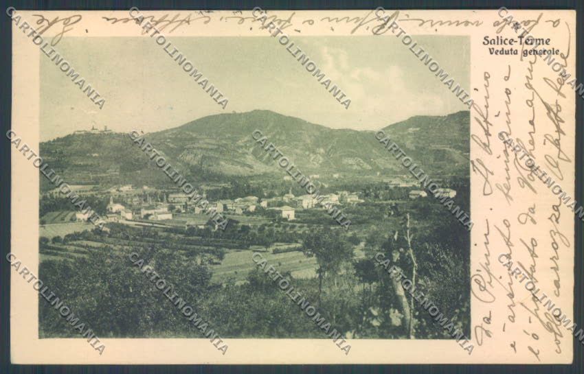 Pavia Salice Terme cartolina LQ5194 – fronte