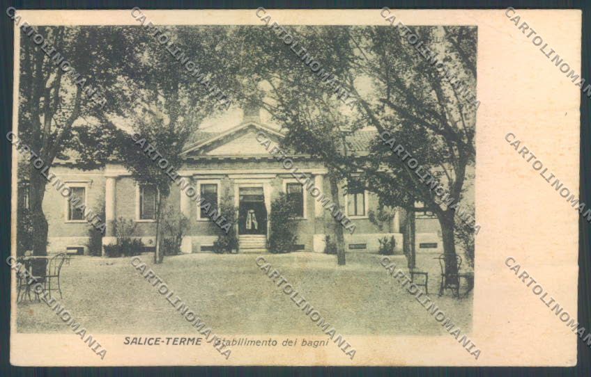 Pavia Salice Terme cartolina LQ5196 – fronte