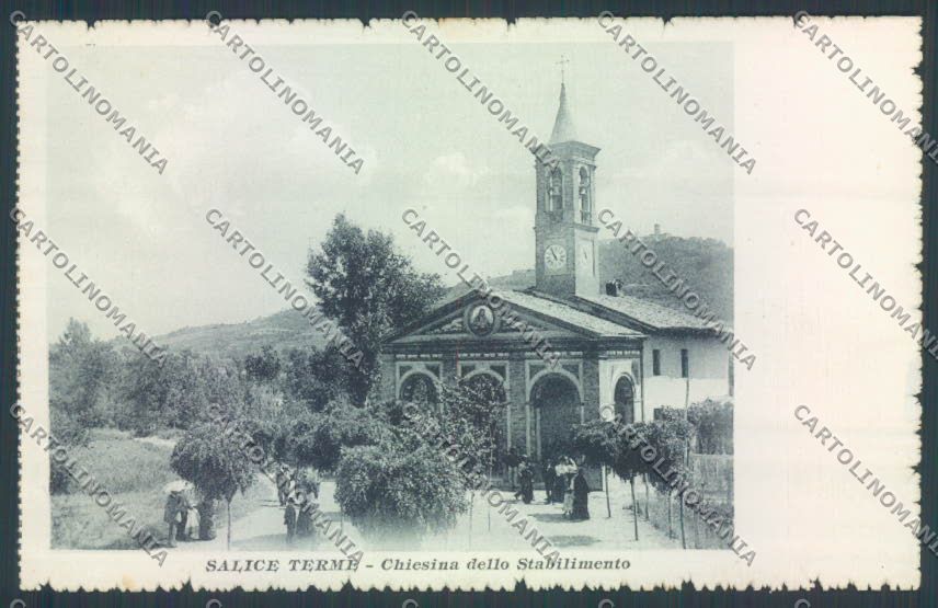 Pavia Salice Terme cartolina LQ5214 – fronte