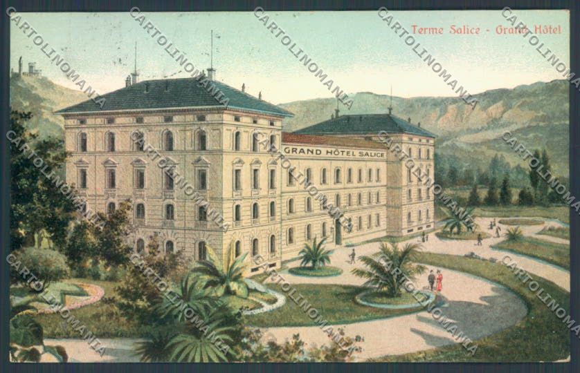 Pavia Salice Terme cartolina LQ5217 – fronte