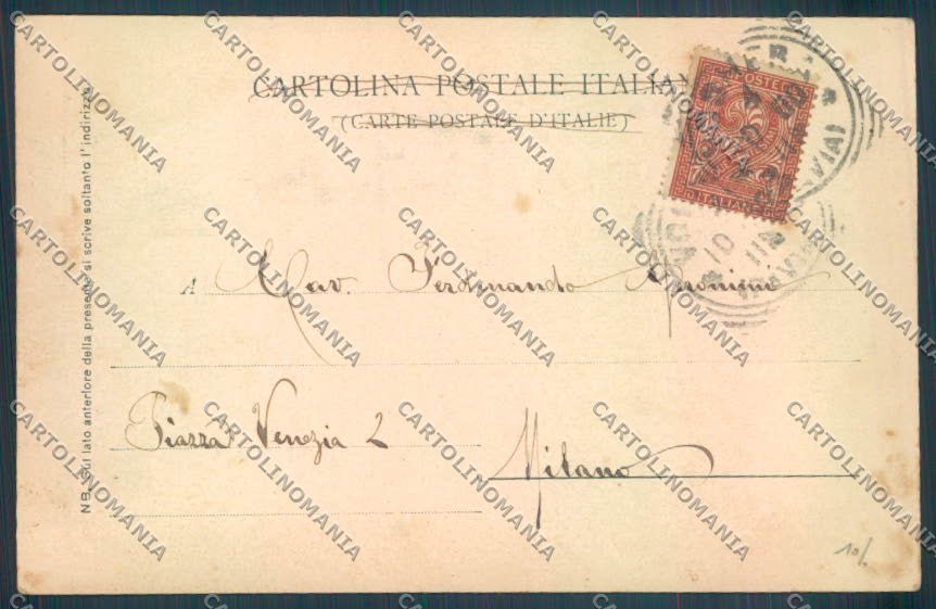 Pavia Voghera cartolina LQ5238 – retro