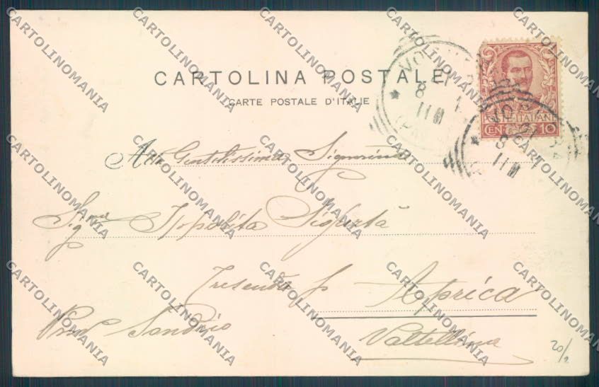 Pavia Voghera Caserma cartolina LQ5246 – retro