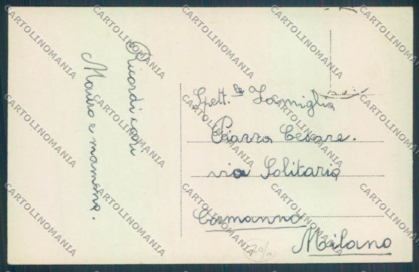 Pavia Mede cartolina LQ5247 – retro