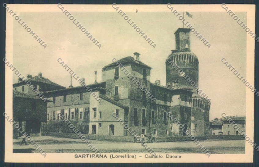 Pavia Sartirana cartolina LQ5271 – fronte