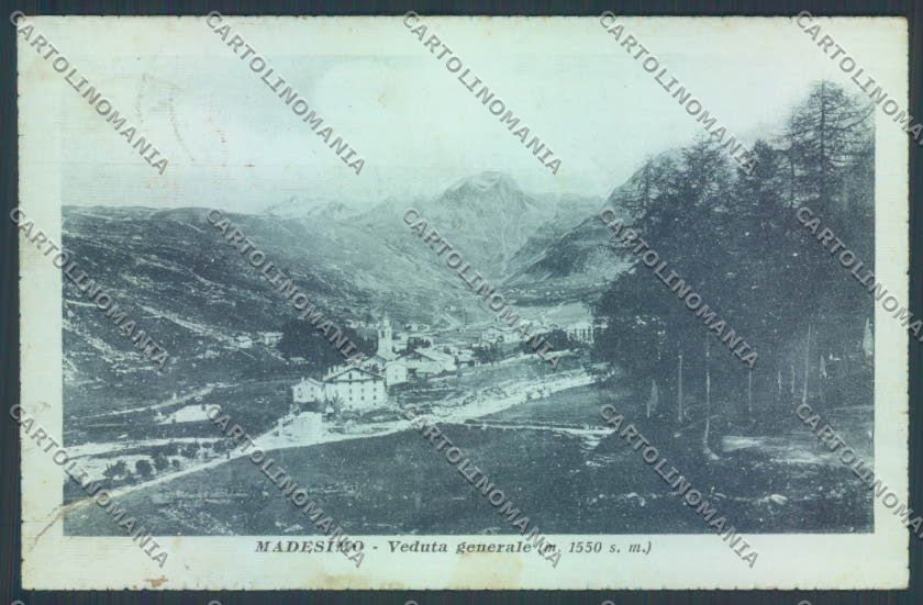Sondrio Madesimo cartolina LQ5278 – fronte