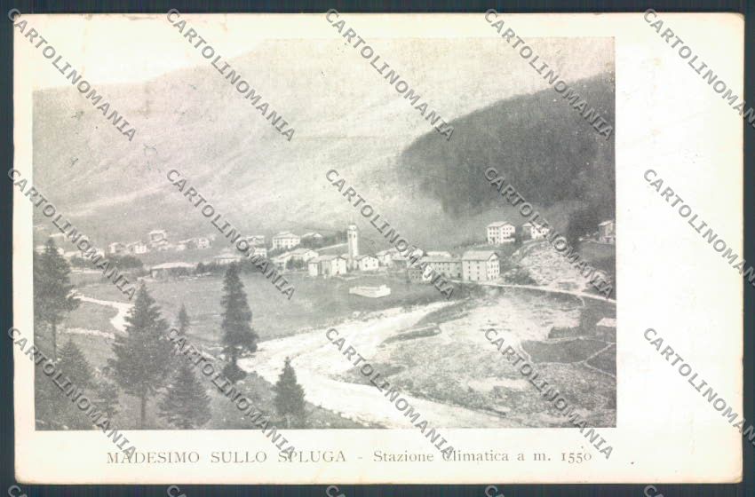 Sondrio Madesimo cartolina LQ5292 – fronte