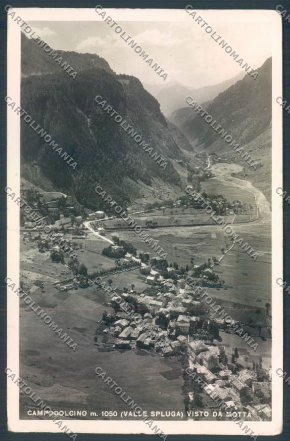 Sondrio Campodolcino Foto cartolina LQ5305 – fronte