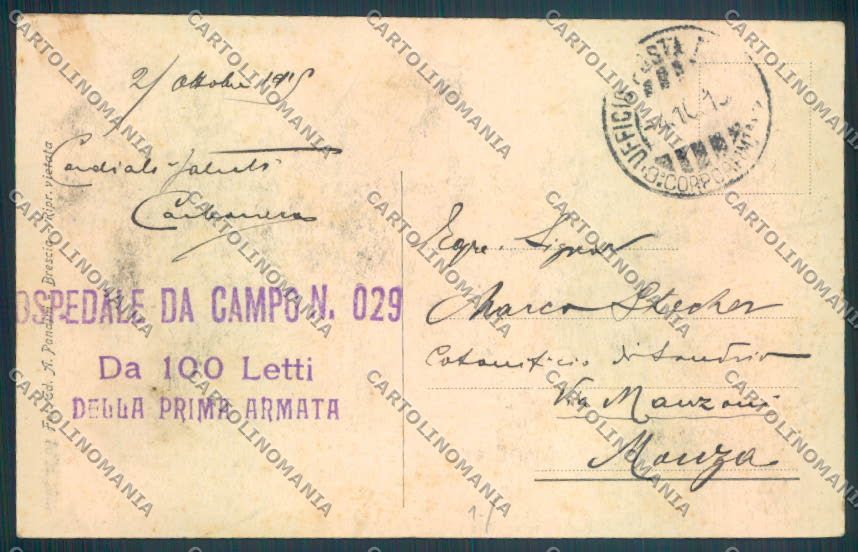 Brescia Città cartolina LQ5358 – retro
