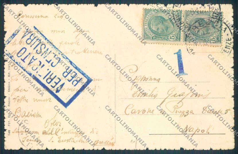 Brescia Città cartolina LQ5363 – retro