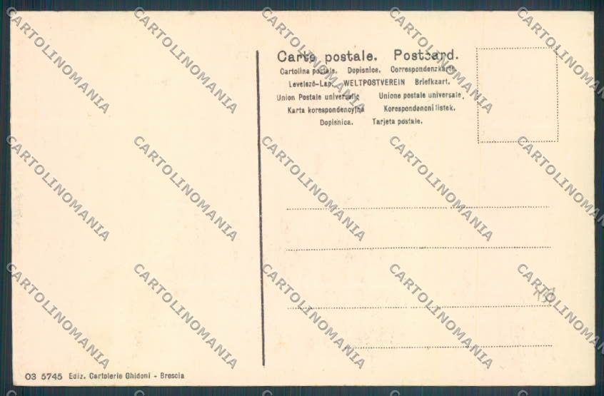 Brescia Città cartolina LQ5399 – retro