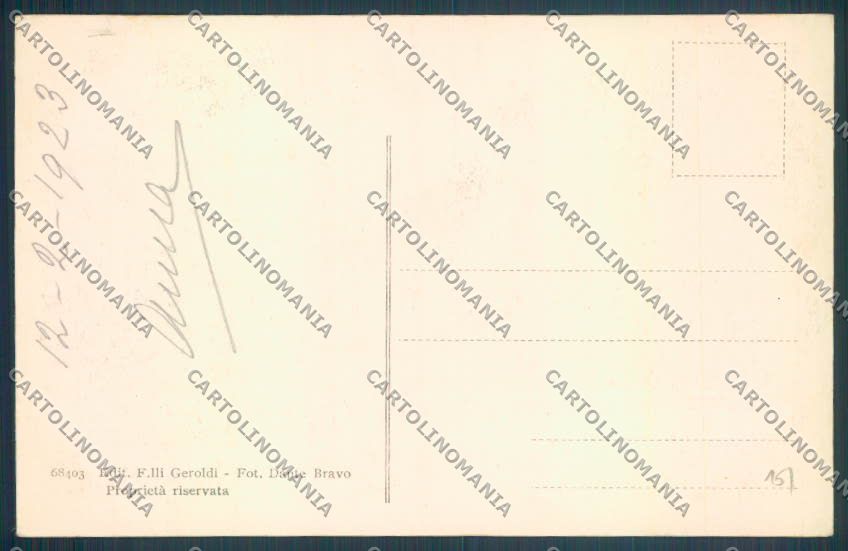 Brescia Città cartolina LQ5407 – retro