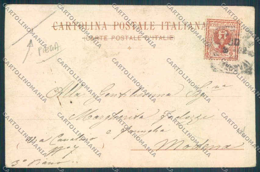 Brescia Città PIEGA cartolina LQ5414 – retro