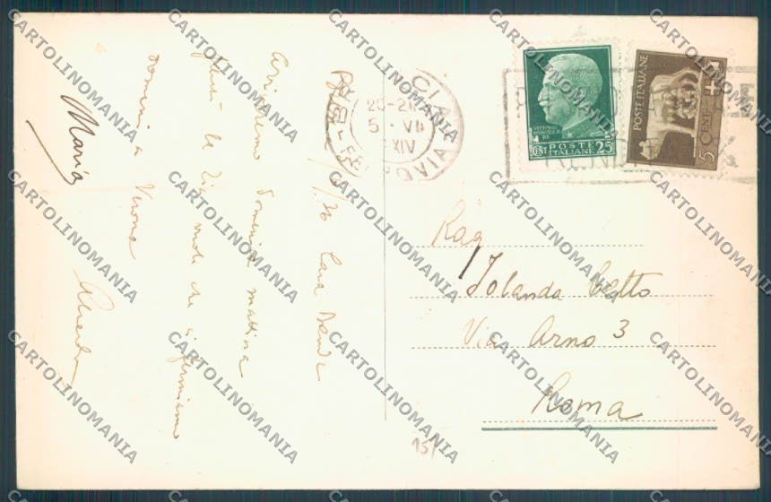 Brescia Città Poste cartolina LQ5421 – retro