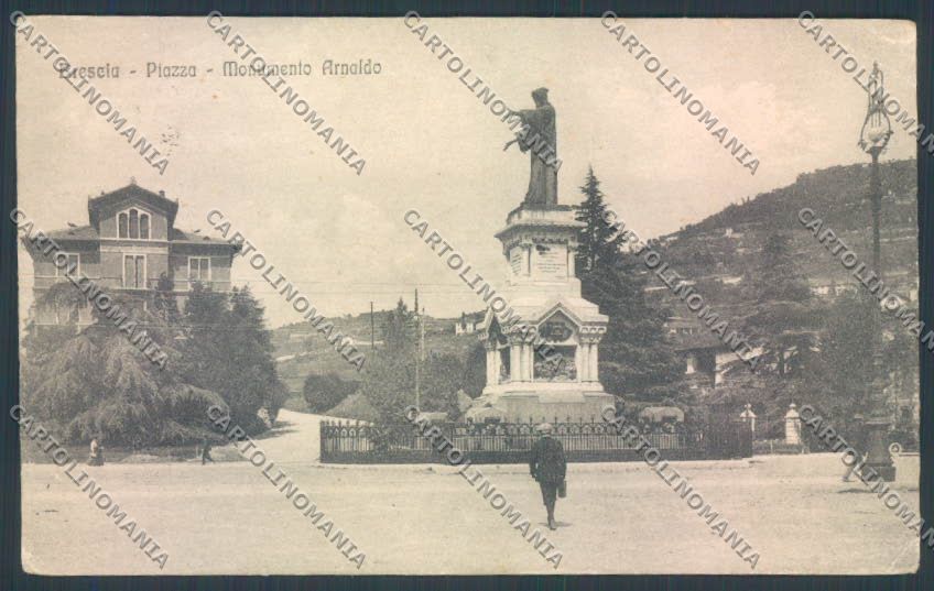 Brescia Città PIEGA cartolina LQ5436 – fronte