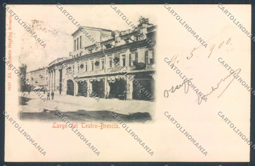 Brescia Città Teatro cartolina LQ5465 – fronte