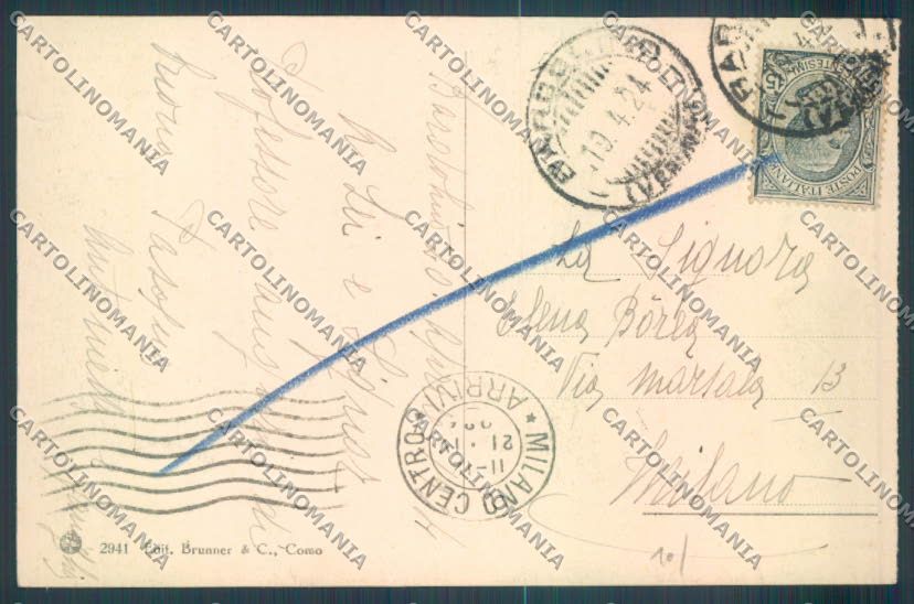 Brescia Salò cartolina LQ5473 – retro