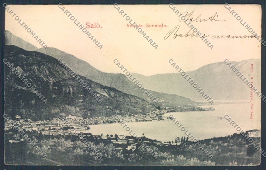 Brescia Salò cartolina LQ5476 – fronte