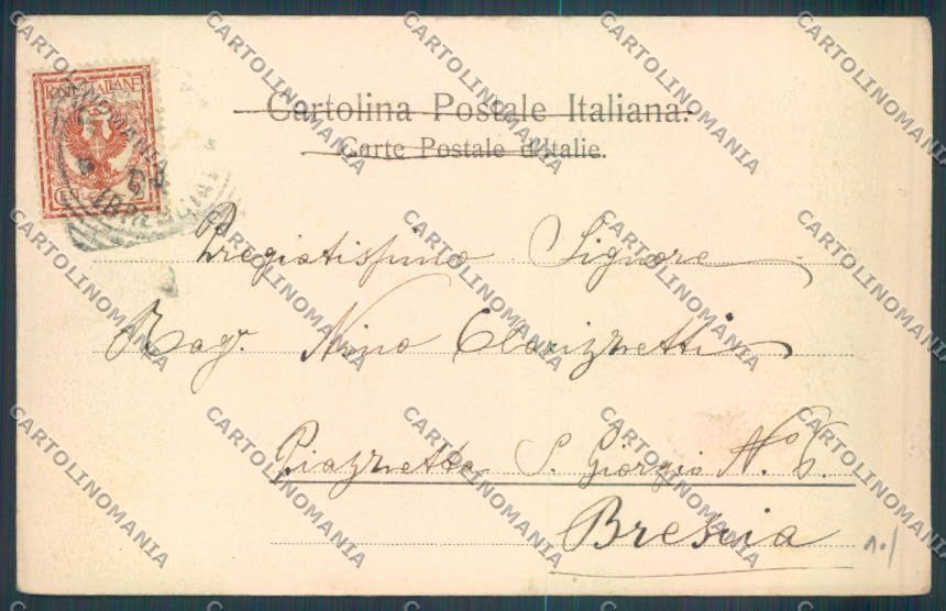 Brescia Salò cartolina LQ5476 – retro