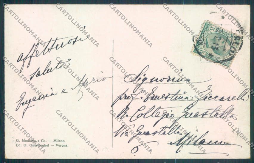 Brescia Salò cartolina LQ5478 – retro