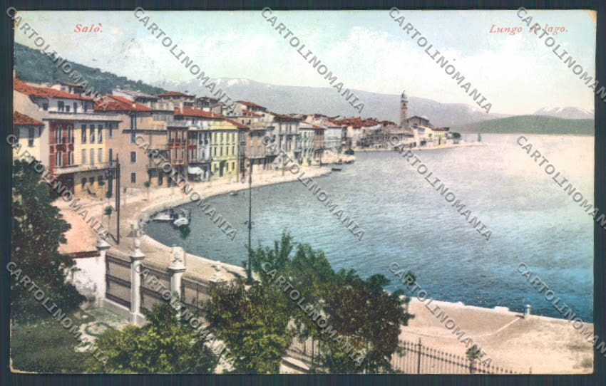 Brescia Salò cartolina LQ5481 – fronte