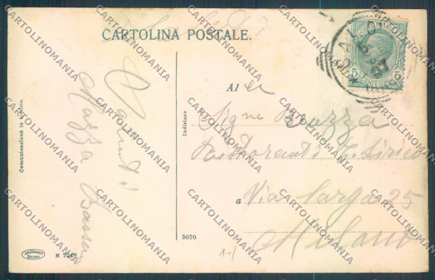 Brescia Salò cartolina LQ5481 – retro