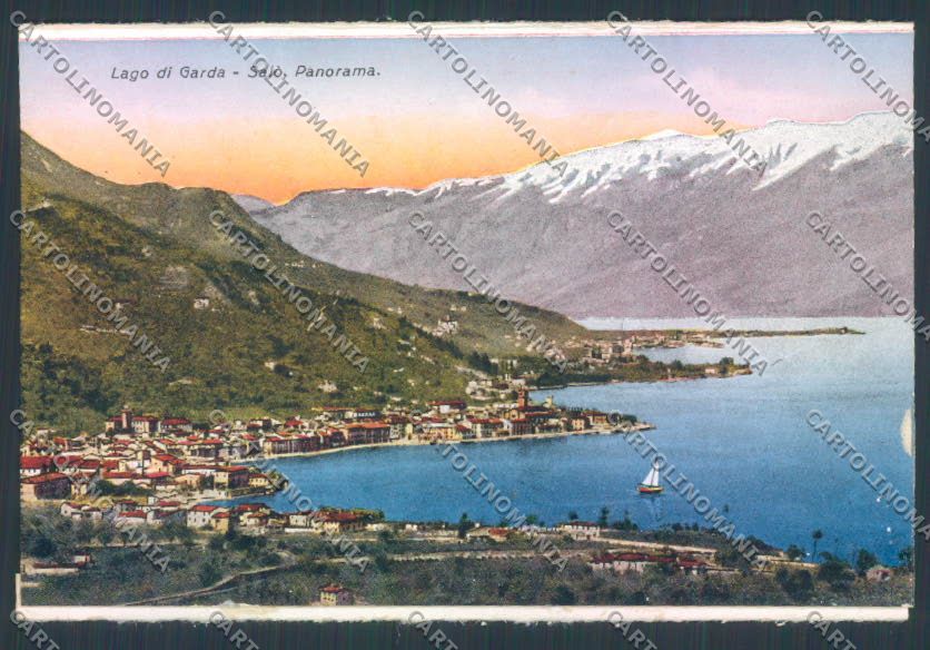 Brescia Salò cartolina LQ5487 – fronte