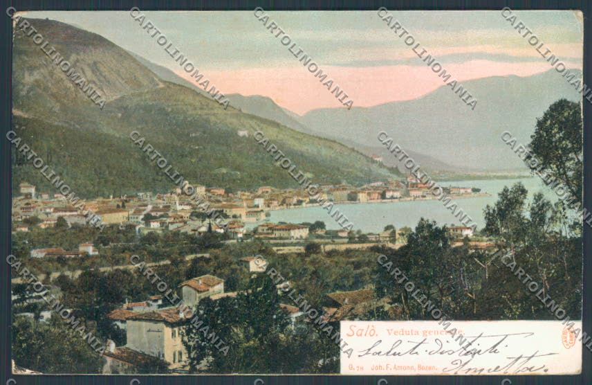 Brescia Salò cartolina LQ5489 – fronte