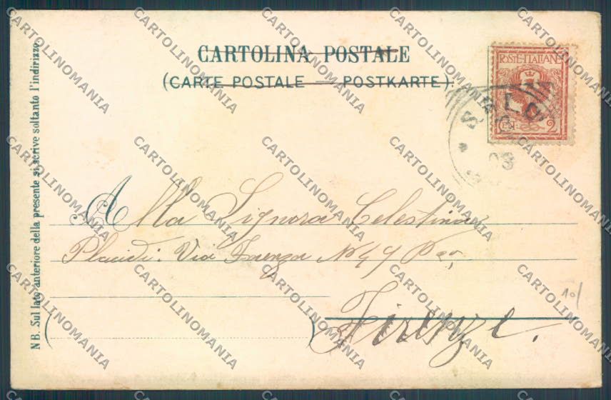 Brescia Salò cartolina LQ5489 – retro