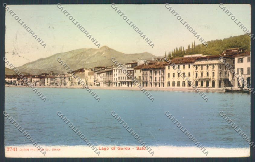 Brescia Salò cartolina LQ5496 – fronte