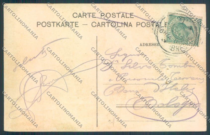Brescia Salò cartolina LQ5496 – retro