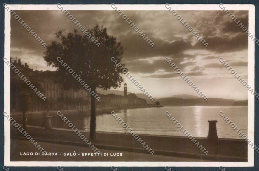Brescia Salò Foto cartolina LQ5511 – fronte