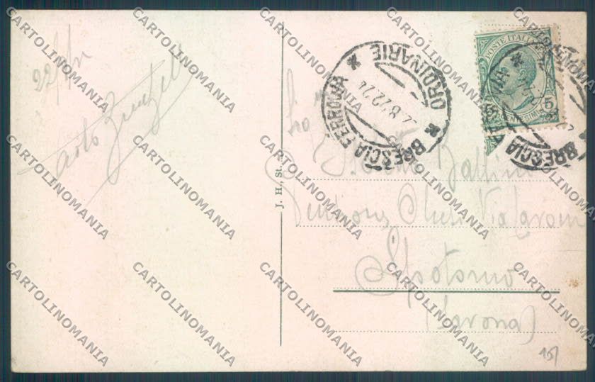 Brescia Salò cartolina LQ5539 – retro