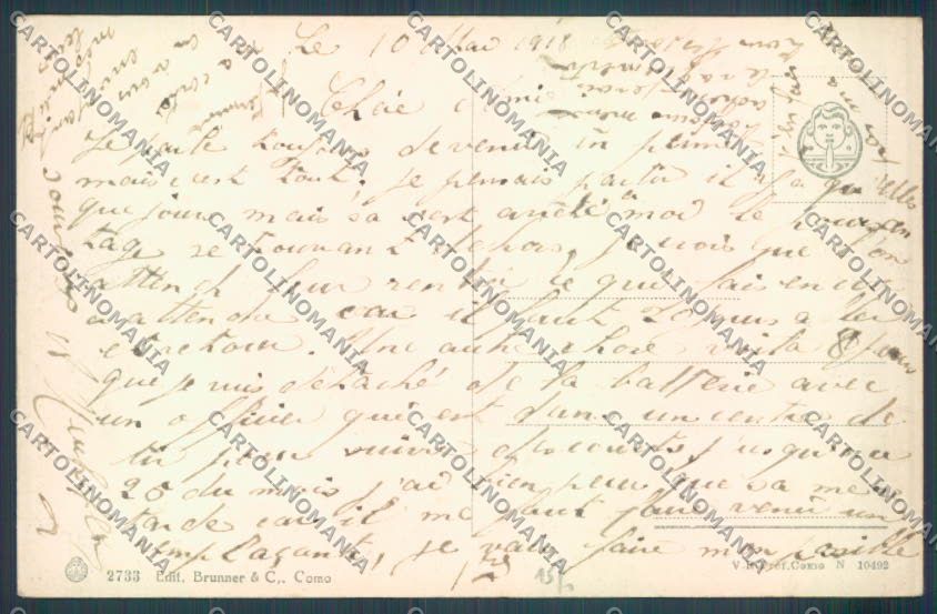 Brescia Salò Battello cartolina LQ5553 – retro